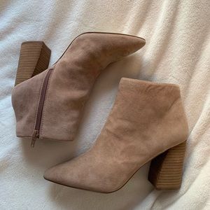 Steve Madden suede booties